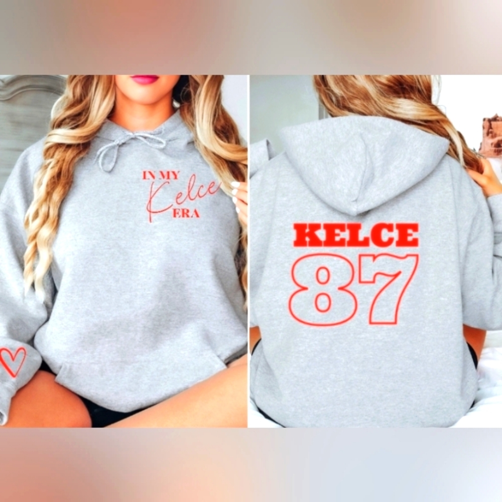 In My Kelce Era - Gray Unisex Hoodie L